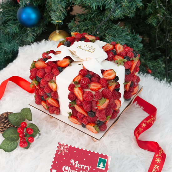 TORTA REGALO DE NAVIDAD