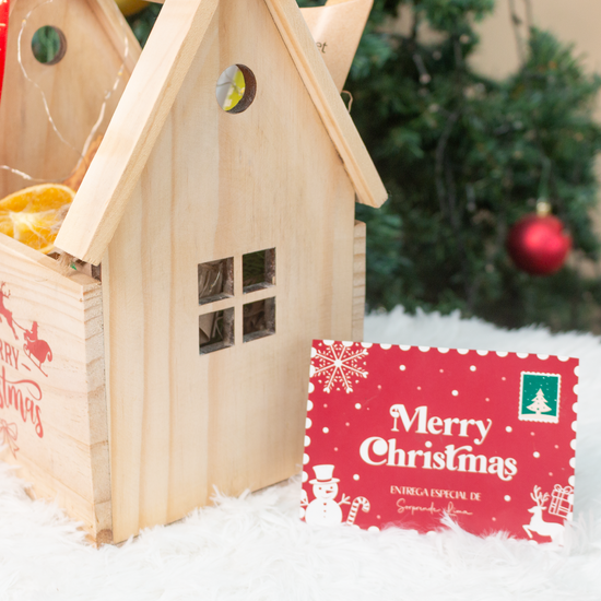 GIFT BOX CASITA DE NAVIDAD