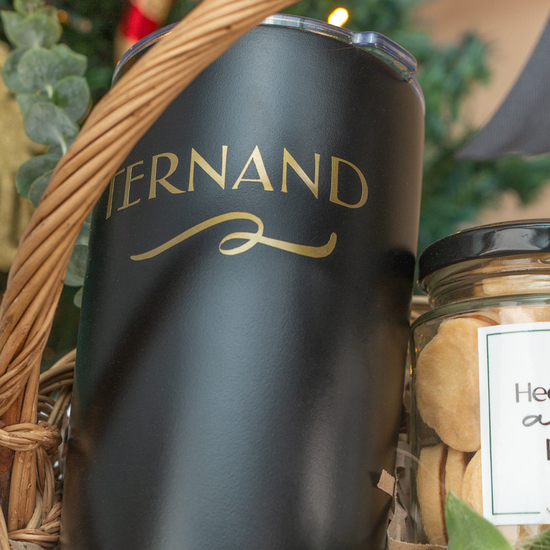 CANASTA CAFETERO ELEGANTE NAVIDAD