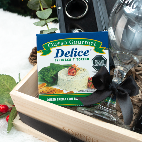 GIFT BOX VINO PREMUM NAVIDAD