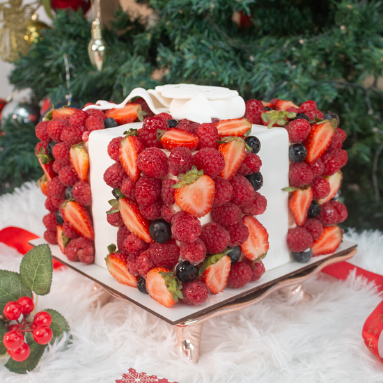 TORTA REGALO DE NAVIDAD