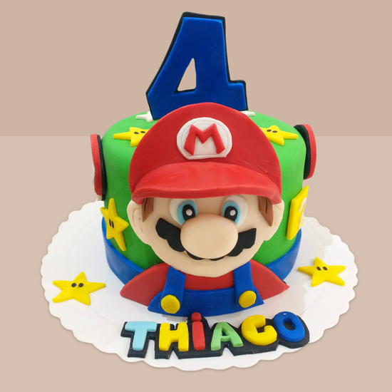 Mario Bross Cake