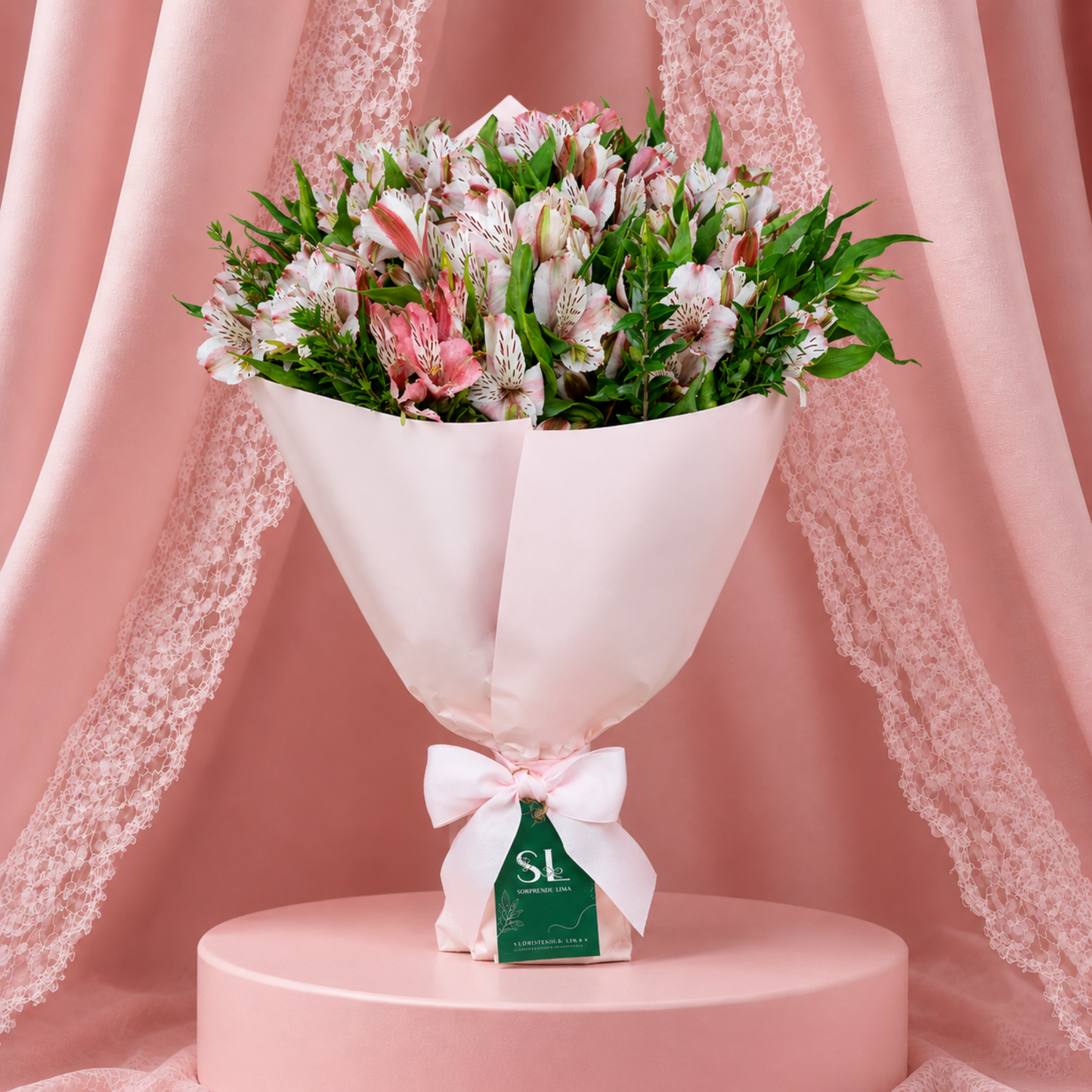 Hand Tied Astromelias