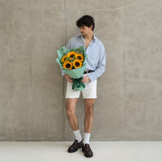 Ramo Flores Amarillas Sunshine – 5 Girasoles