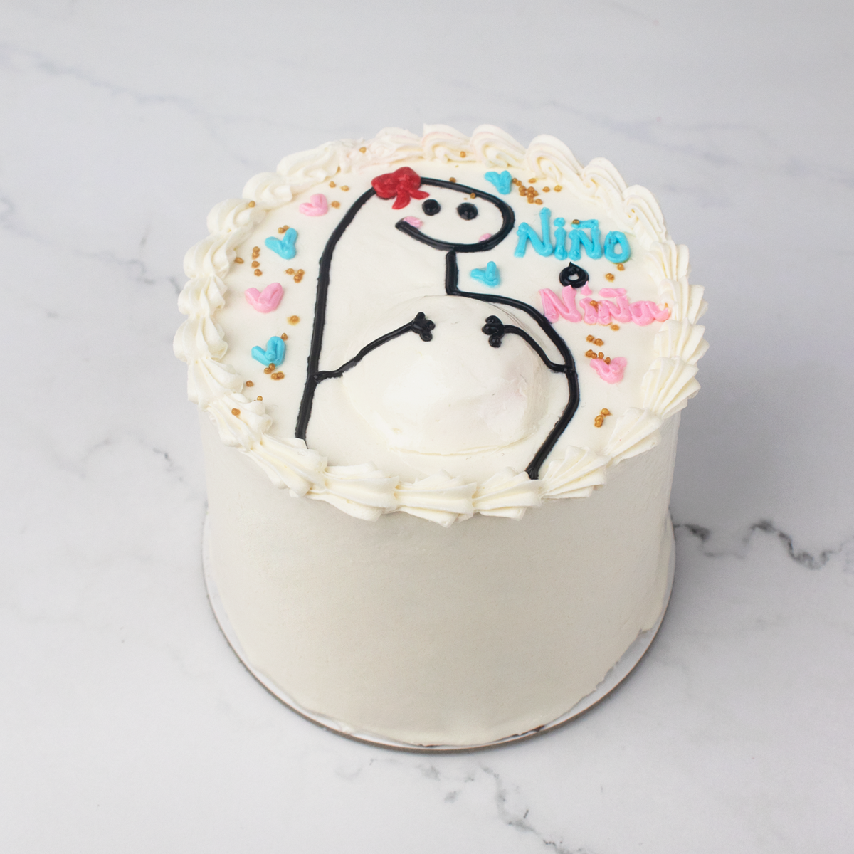 Bento Cake Meme Gender Reveal