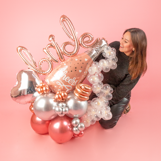 ARREGLO DE GLOBOS NOVIA