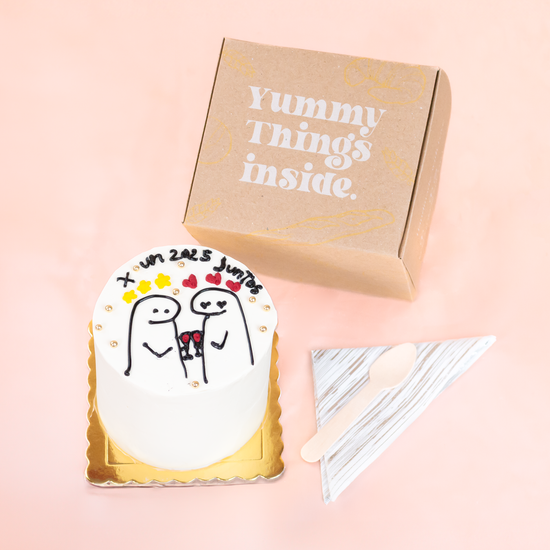 BENTO CAKE AMOR AÑO NUEVO 2026