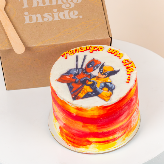 BENTO CAKE DEADPOOL 3
