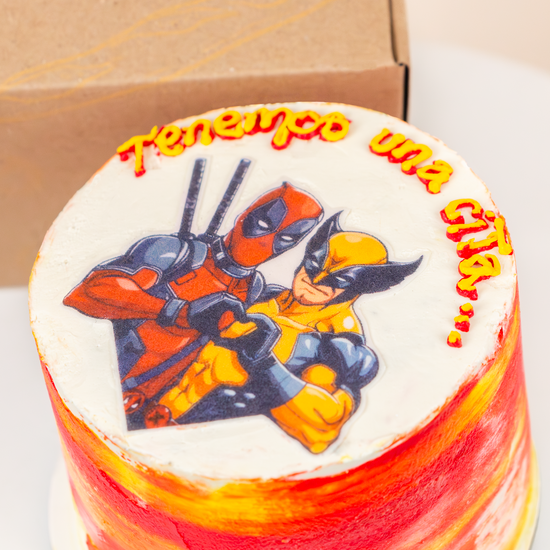 BENTO CAKE DEADPOOL 3