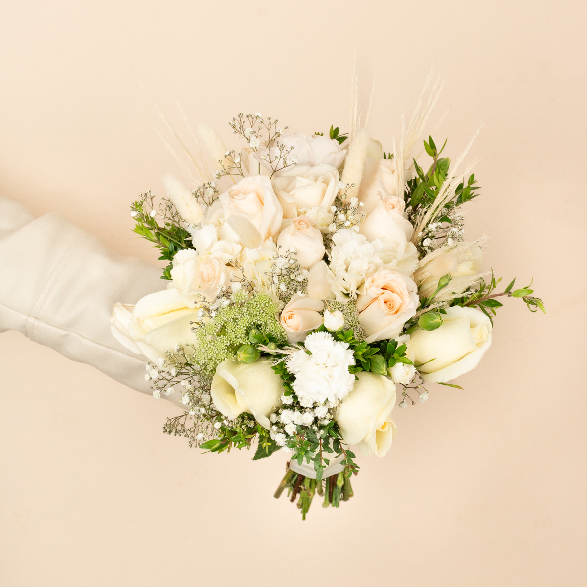 Bouquet Novia Rosas Blancas