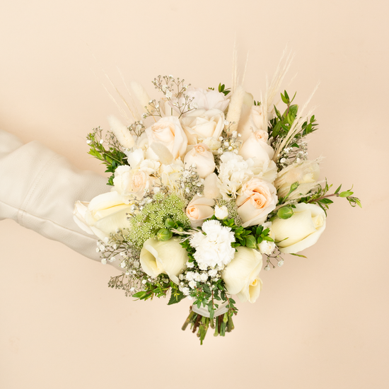 Bouquet Novia Rosas Blancas