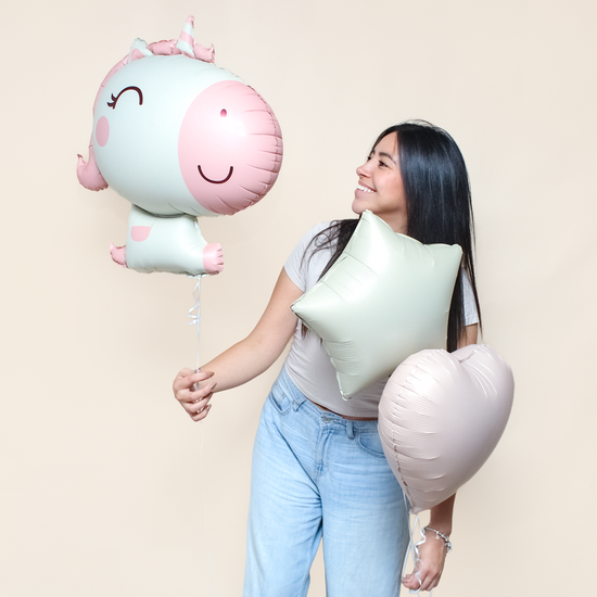 PACK GLOBO UNICORNIO FELIZ