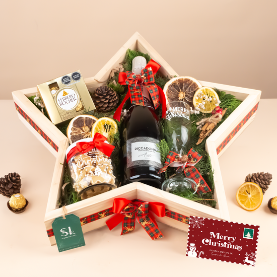 GIFT BOX ESTRELLA FUGAZ NAVIDAD