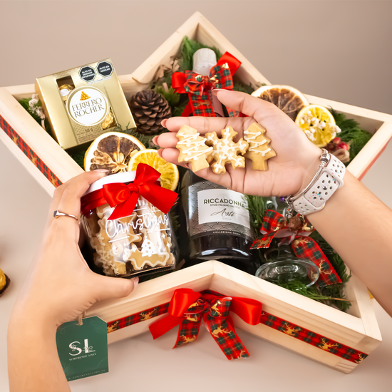 GIFT BOX ESTRELLA FUGAZ NAVIDAD