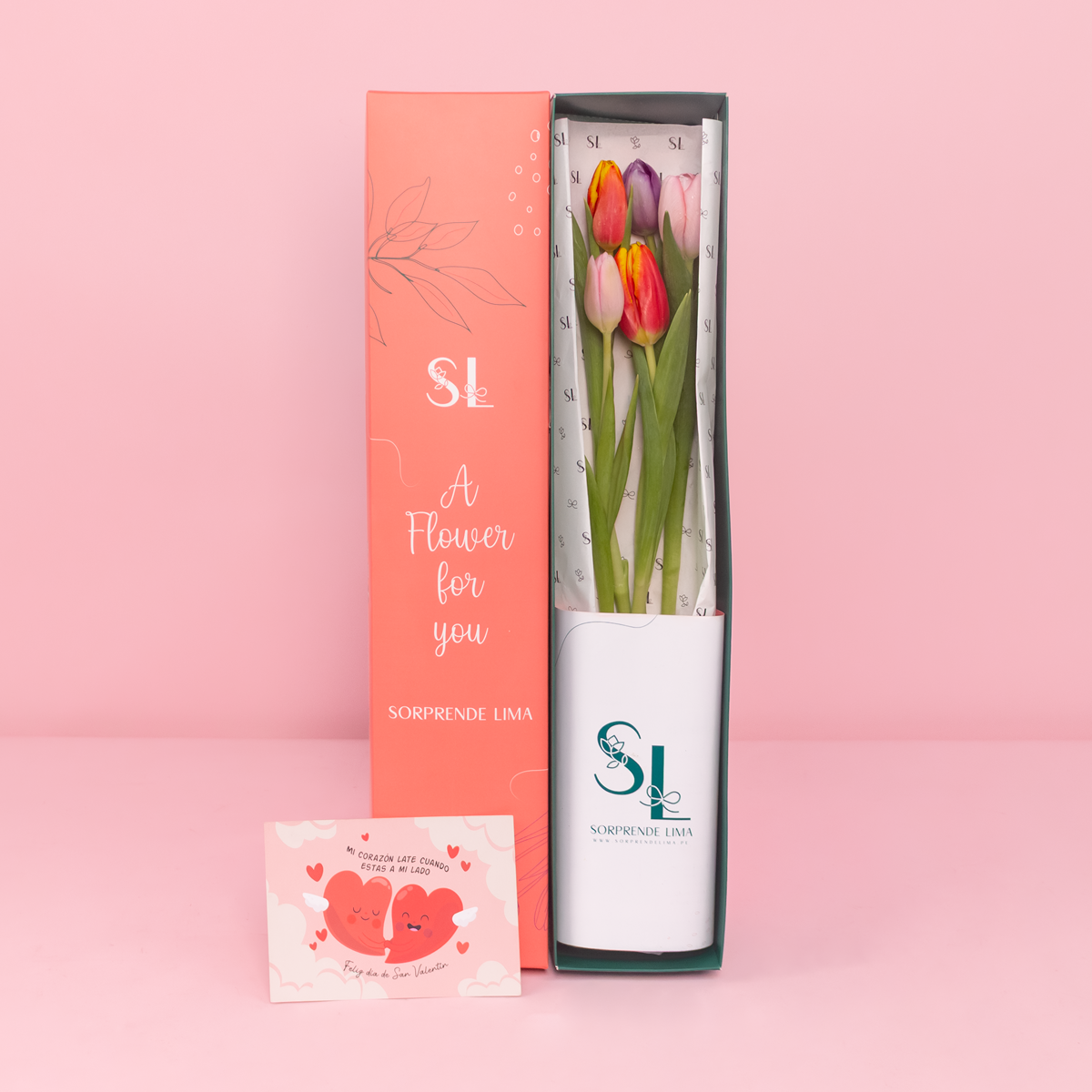 CAJA 5 TULIPANES SAN VALENTÍN