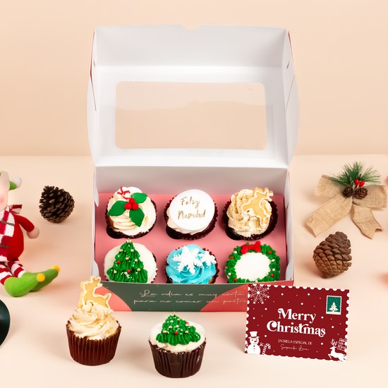 CUPCAKES DE NAVIDAD