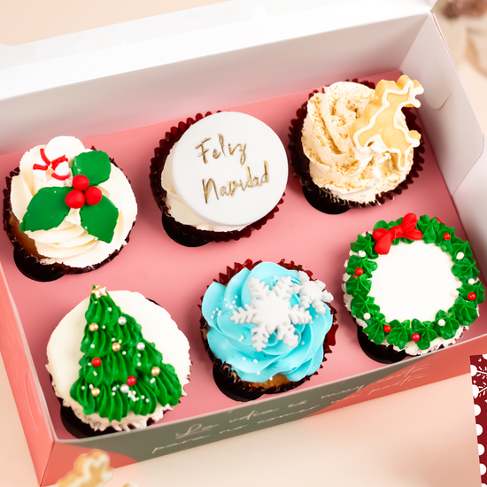 CUPCAKES DE NAVIDAD