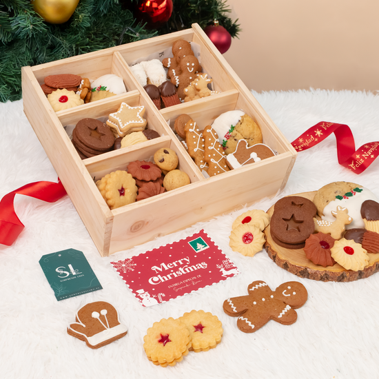 CAJA DE GALLETITAS NAVIDEÑAS