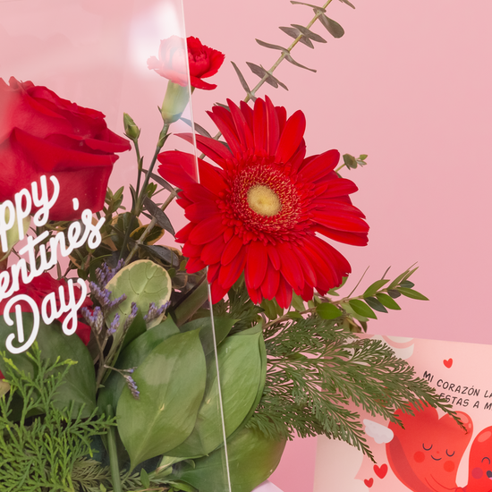 CANASTA DE CRISTAL MI SAN VALENTÍN