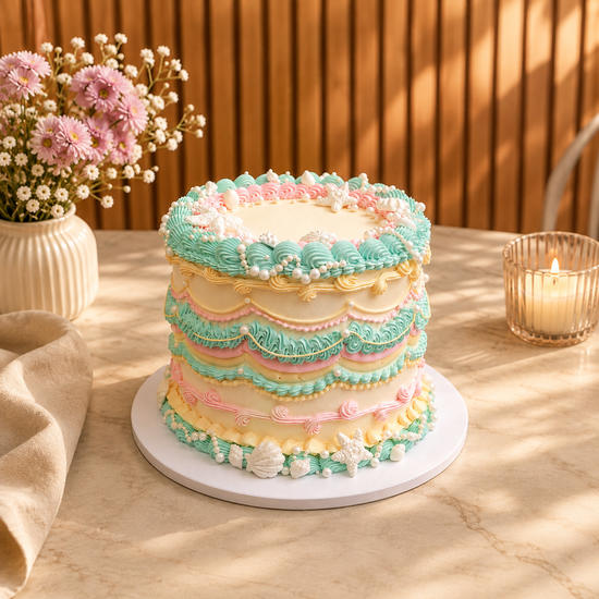 Torta Vintage Pastel
