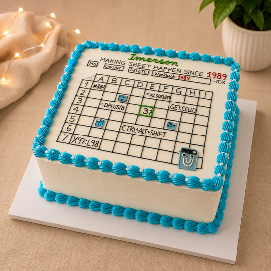Torta Excel Personalizada