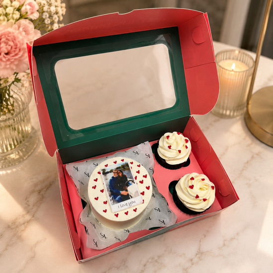 Pack Mini Torta Polaroid de Amor