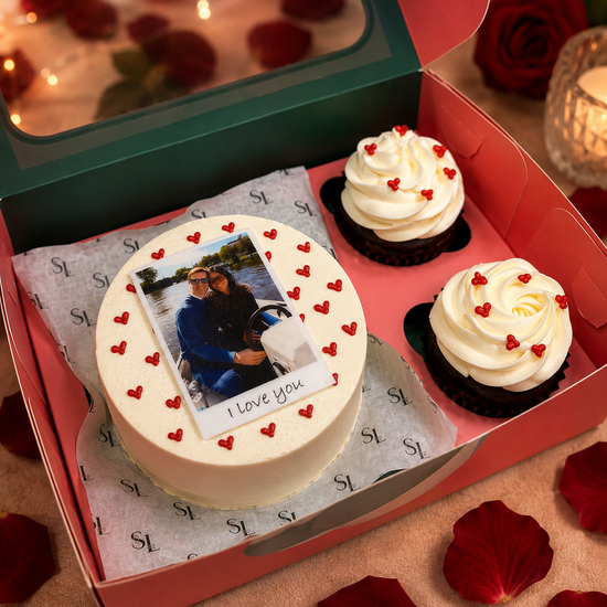 Pack Mini Torta Polaroid de Amor