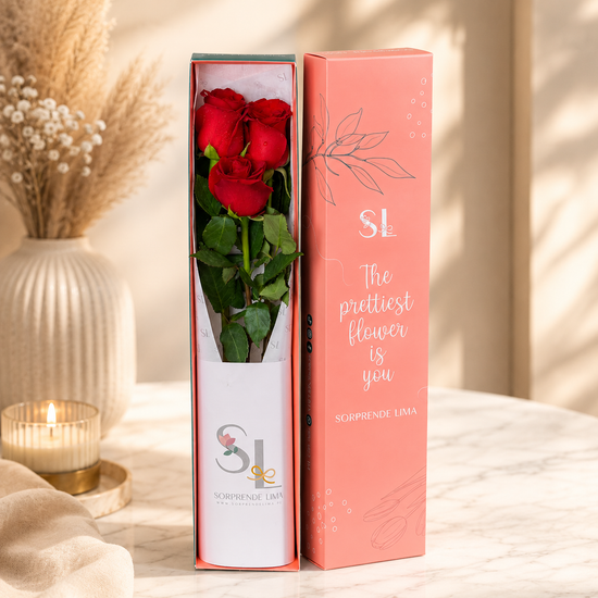 CAJA 3 ROSAS