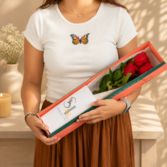 CAJA 3 ROSAS