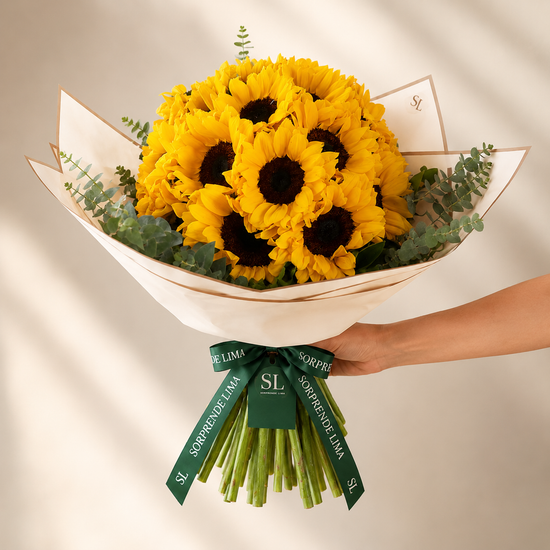 RAMO BUCHON 30 GIRASOLES XL