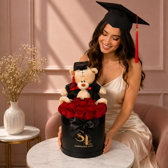 Box Roses & Baby Max Graduado