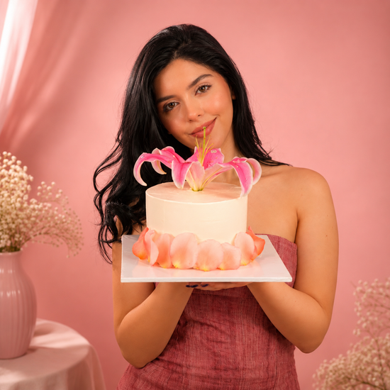 Torta Lilium Rosado