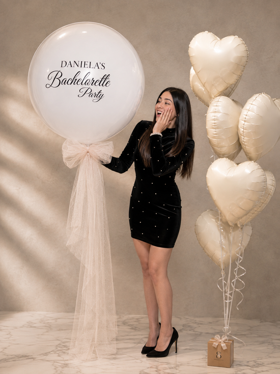 Pack Novia Encapsulado con Maxi Lazo y 8 Corazones