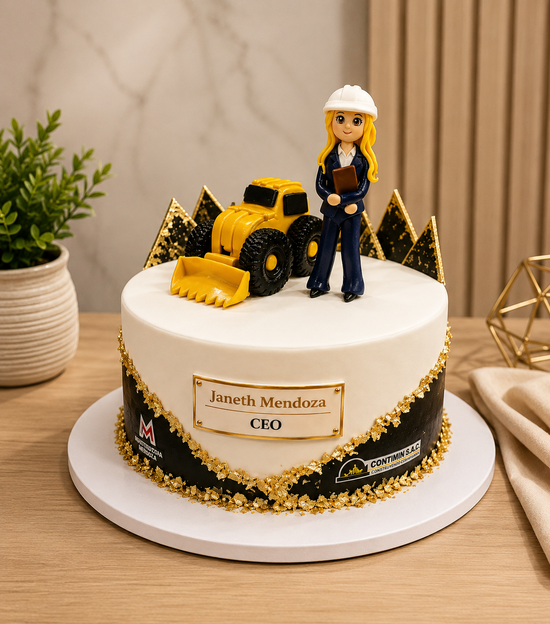 Torta Construcción CEO Personalizada