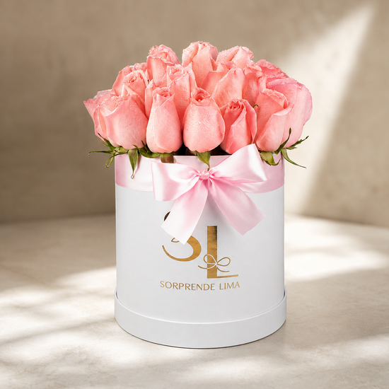 Box Full Roses Rosa