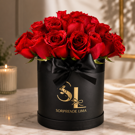 Box Full Roses Rojo