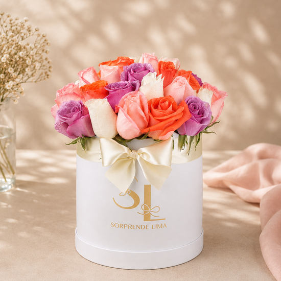 Box Full Roses Summer