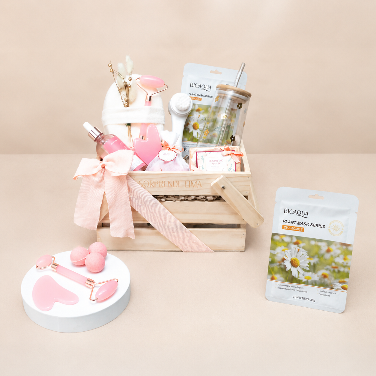 GIFT BOX ROSÉ GLOW SPA