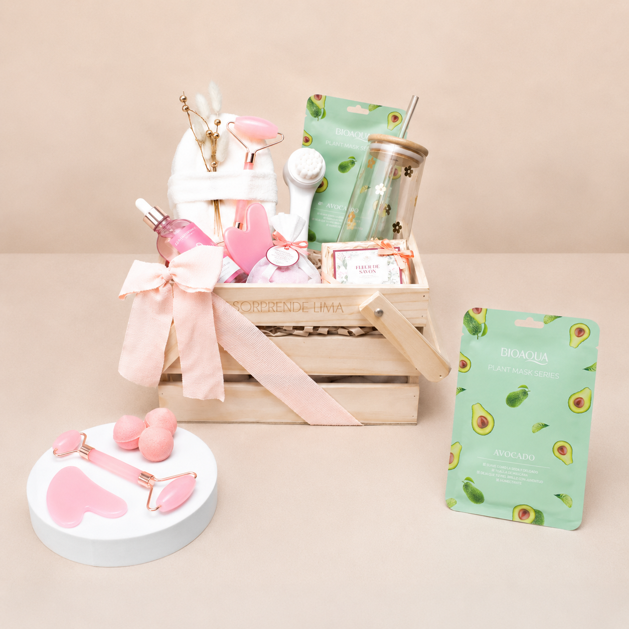 GIFT BOX ROSÉ GLOW SPA
