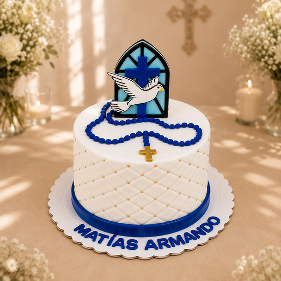 Torta Paloma Primera Comunión