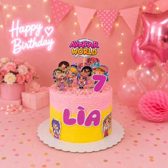 TORTA AVATAR WORLD