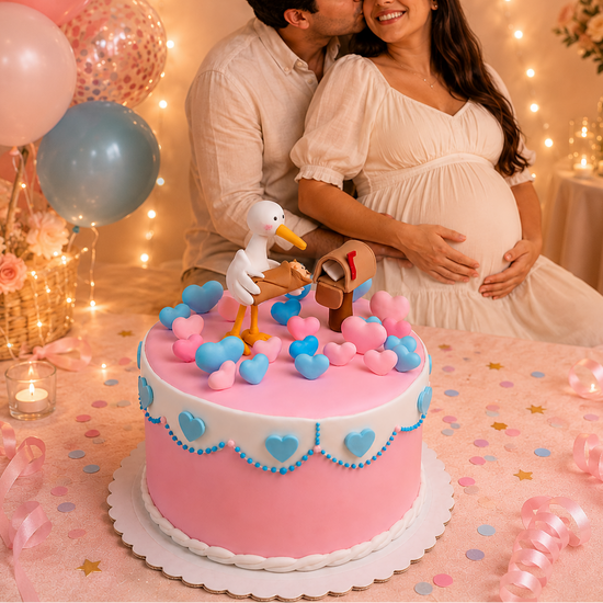 TORTA GAVIOTA BABY SHOWER