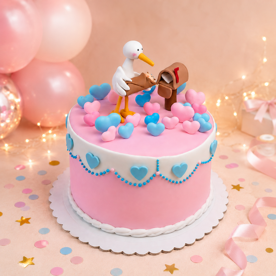 TORTA GAVIOTA BABY SHOWER