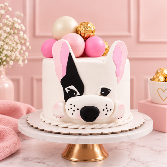 Torta de Bull Dog Frances