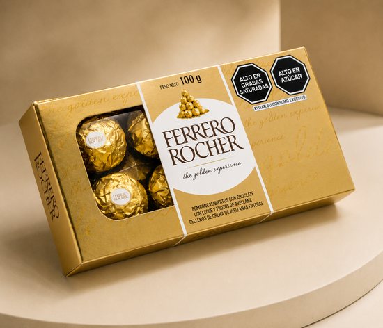 Caja Ferrero Rocher 8 und.