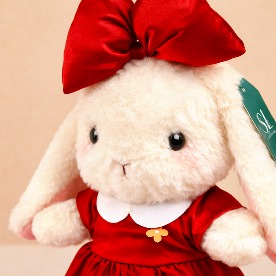 Peluche conejita con vestido