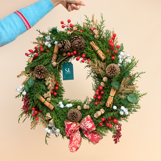 CORONA DE ADVIENTO DE NAVIDAD