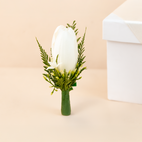 BOUTONNIERE TULIPÁN PARA PECHO
