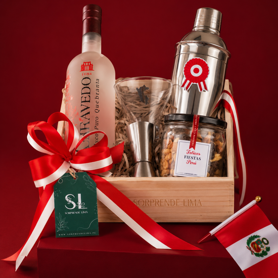 GIFT BOX PISCO ORGULLO PERUANO