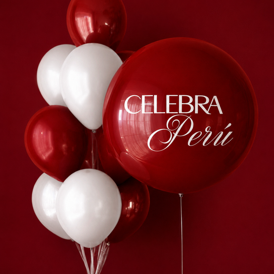 BOUQUET DE GLOBOS FIESTAS PATRIAS